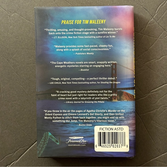 The Boxing Octopus by Tim Maleeny | Fiction, Mystery | Hardcover Book - Picture 2 of 9